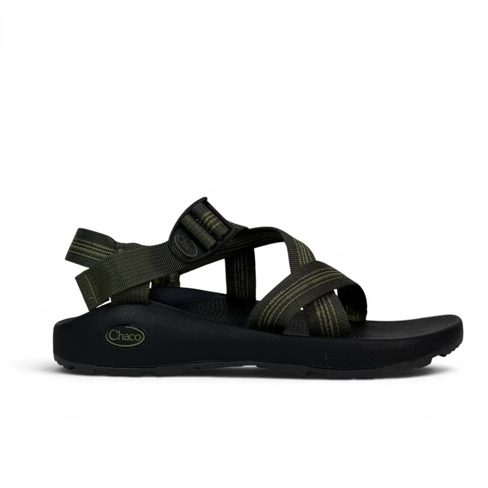Chaco Z1 Classic Mens 10 Hiking Sandals Bluff Hunter Green Water Shoes J106549